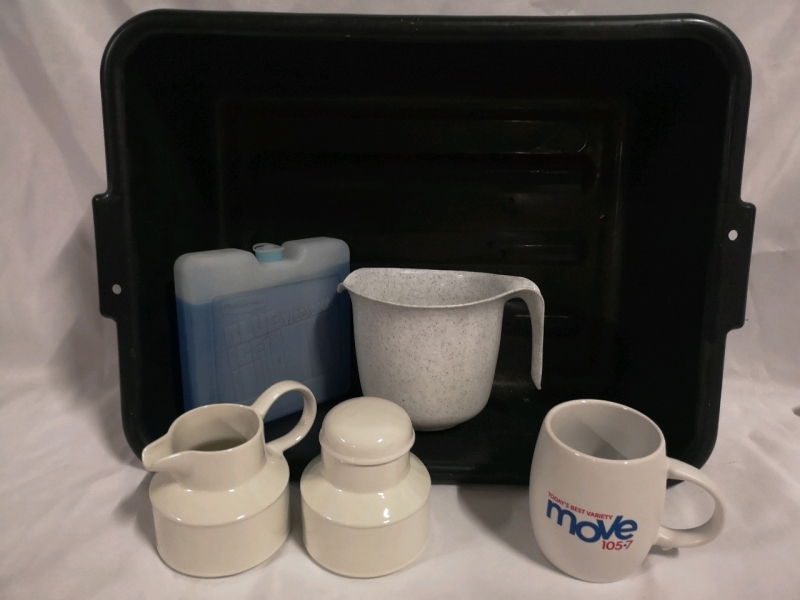 Kitchen Lot - Creamer & Sugar, Mug, Pitcher +