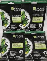 4 New Garnier Skin Active Moisture Bomb Sheet Masks