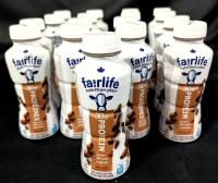Expiry 2025 MA 05 Fairlife Nutrition Plan Chocolate 30g Protein Shakes, 340mL Bottles, Pack of 12, 150 Calories