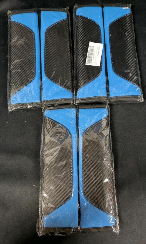 6 New Seatbelt Covers.
