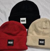 3 New sz Small Toddlers Mini Angel Beanie Knit Warm Winter Hat