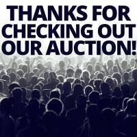 Thanks for Visiting! This Auction will Start to Close at 7pm on Sunday