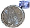 Natural Tanzanite, 2.56 cts, Rectangle Cushion Mixed Cut. 8.01 &times; 6.90 &times; 5.99mm, Laser Enscribed, With 10+ Year Old Appraisal, Estimated Replacement Value $3072 At That Time - 3