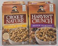 BB2025FE030 6 Boxes Of Harvest Crunch Honey Nut & 1 Raisin Almond