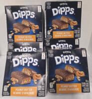 (BB2026Feb 17) 8 Boxes Of Quaker Dipps Peanut Butter