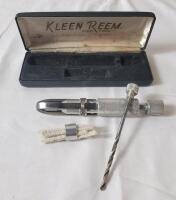 Vintage Kleen Reem Pipe Cleaner Tool Kit and Original Case - W.J. Young Classic