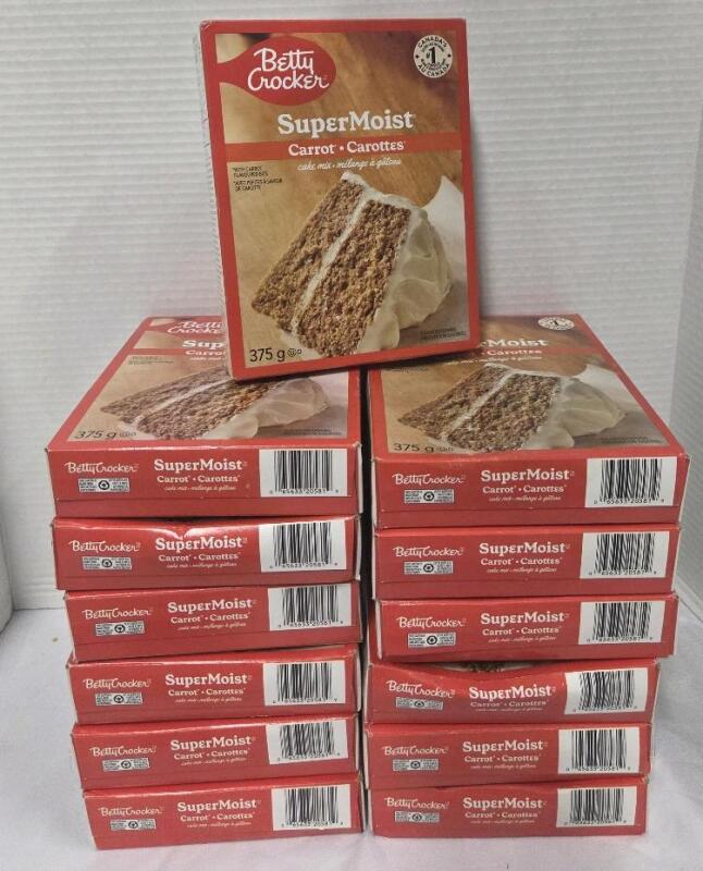 (BB/19/JL/2025) 13 Betty Crocker SuperMoist Carrot Cake Mix