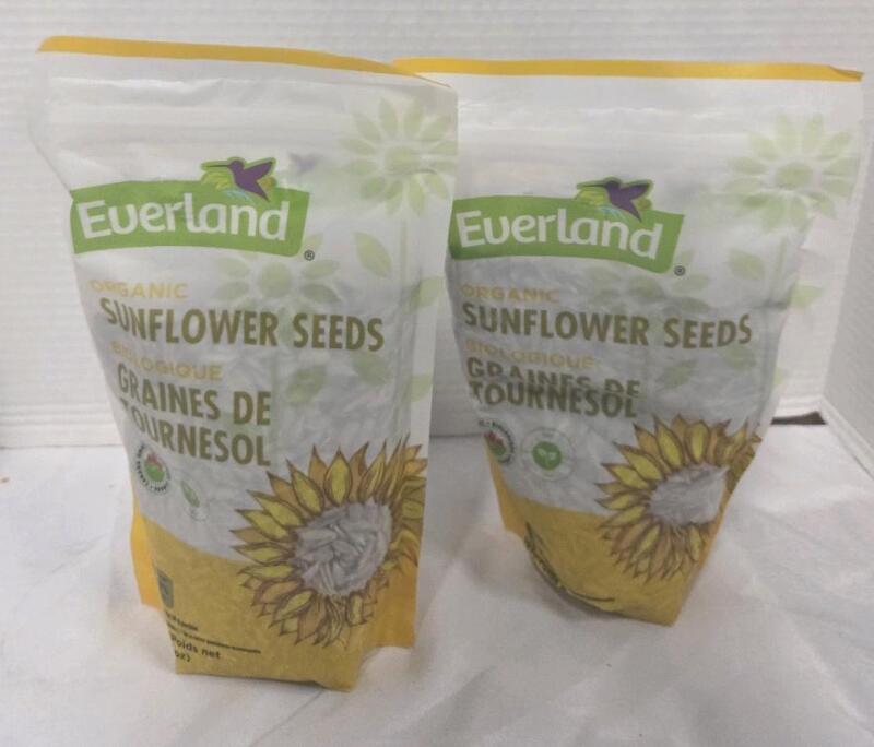 (BB 25/11/2026) 2 New Everland Organic Sunflower Seeds