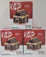 (BB2025MR01) 3 New Kit Kat Holiday Cabin Kit