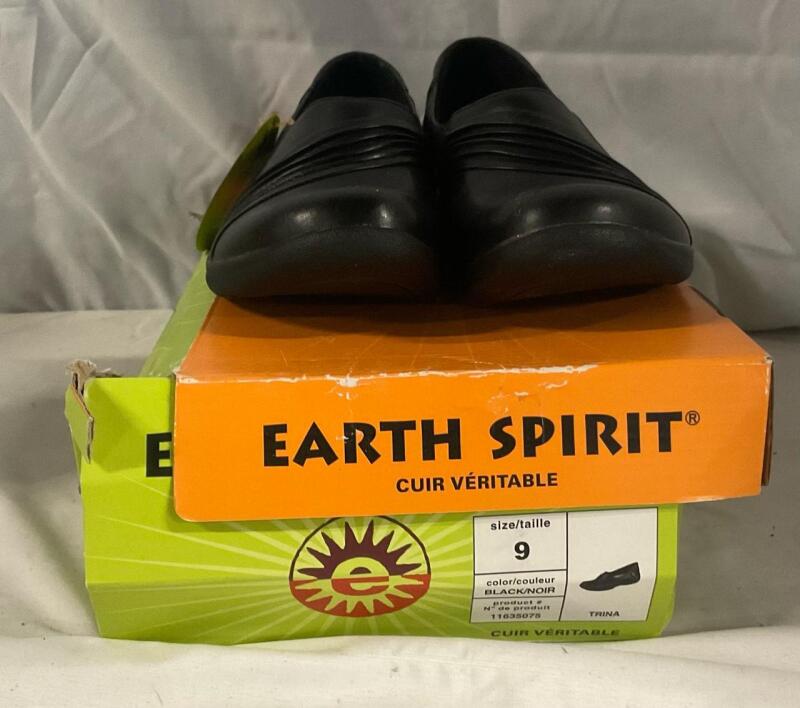 New EARTH Spirt Trina Black Womans Shoes