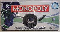 New , Sealed - MONOPOLY Vancouver Canucks Edition .