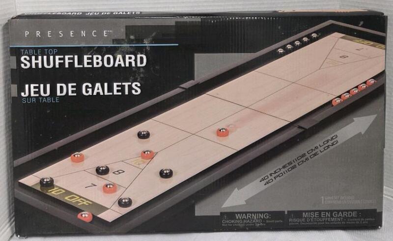 New Presence Table Top Shuffleboard