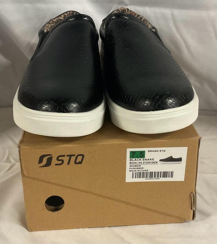 New Stq Woman Black Shoes