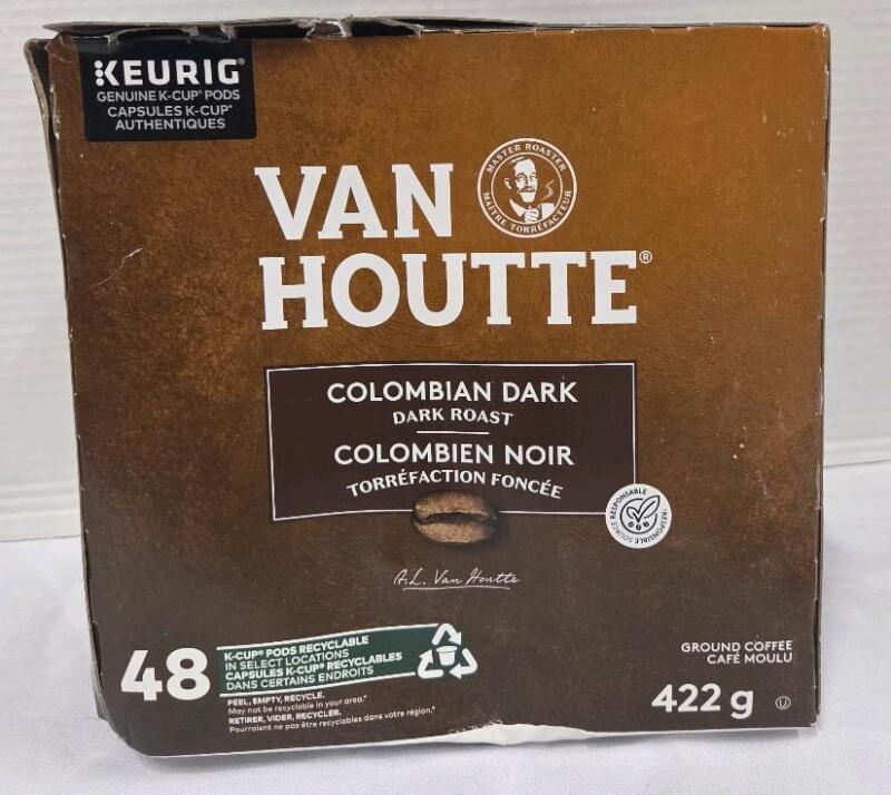 (BB2025/Mar/23) Van Houte Colombian Dark Roast 48 Pack