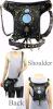 New Steampunk Crossbody Shoulder Bag Messenger Gothic Waist Fanny Pack Chain Drop Leg Hip Holster Belt Purse Pouch