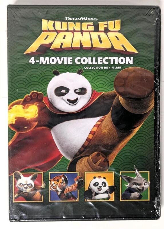 New DVD : KUNG FU PANDA 4-Movie Collection
