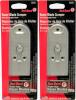 2 New RED DEVIL Push/Pull Window Scaper, Single Edge Razor Blade Scrapers With Retractable Blades #3222