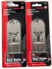 2 New RED DEVIL Push/Pull Window Scaper, Single Edge Razor Blade Scrapers With Retractable Blades #3222 - 2