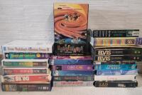 Music DVDs , VHS & Betamax Movies & Concerts . Elvis , Pink Floyd , Van Morrison , Beatles , Kate Bush plus more