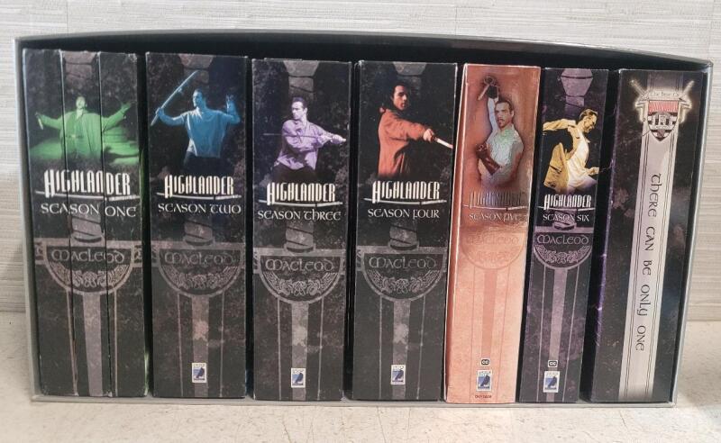 Highlander TV Show DVD Complete Box Set . " There Can Be Only One "