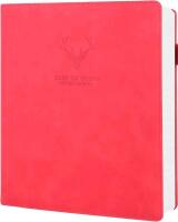 New Thick Journaling Notebook (Red) - 360 Pages A5 Daily Journal Lined Paper - Wide Ruled Notebooks for Work, Writing, School +