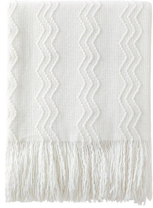 New Throw Blanket for Sofa Couch,Decorative Fall Blanket,Cozy Knitted Blanket for Bed,Chair,Home Decor Fall Decor 50"x60"