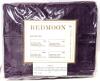 New Queen Size BEDMOON Purple Bed Sheet Set, Flat Sheet, Fitted Sheet & 2&times; Standard Pillowcases - 2