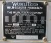 Wurlitzer 2304 Jukebox, 1960s, 104 Selections, 45 RPM, Hi-Fidelity, Serial #373559 - 12