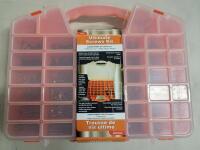 Paulin Ultimate Screws Kit 021-620, 695 Piece Assortment, Organizer Case, 7 Types Screws, 2 Nuts/2 Washers