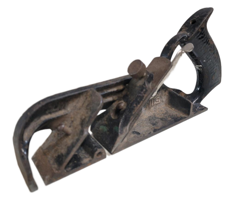 Vintage Stanley No. 78 Duplex Rabbet & Filletster Plane, Made in USA, Cast Iron, 1-1/2" Blade, Fence