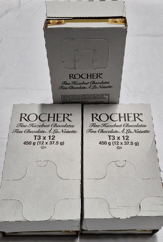 [BB 04/2025] 36 New Packs Ferrero Rocher Fine Hazelnut Chocolates