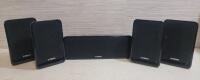 Yamaha NS-B20 5-Speaker 100W 6 Ohm Surround Sound Set &ndash; Black, T473011, Home Theater
