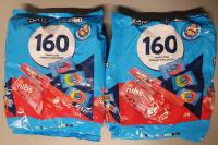 [BB 2025 / 04] 2-Packs Twizzlers / Jolly Rancher Size Size Candy. 2-Packs = 160 Snack Size Candies per Pack. Sealed. Peanut Free