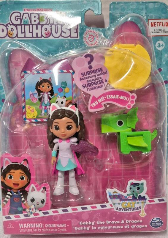 New Gabby's Dollhouse Kids Playset Figures for Ages 3+