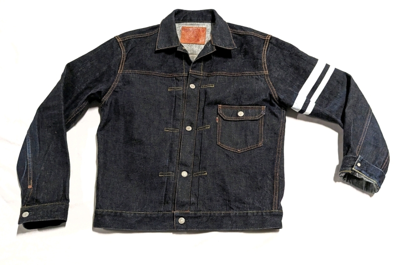 Momotaro 1105SP 15.7oz Zimbabwe Cotton Going to Battle (GTB) Denim Jacket (Size 44)