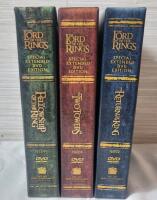 Lord of the Rings DVD Extend Edition Movie Set , Complete.