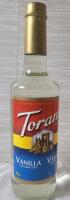 [BB 2027 NOV 25] Torani Vannila Flavouring Syrup , 750ml. Bottle .