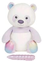 New GUND Magic Draw and Glow Panda, Glow-in-The-Dark Activity Plush, Panda Stuffed Animal Toy with LED Pen, 11&rdquo;