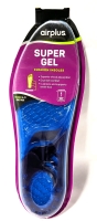 New AIRPLUS Women's Super Gel Cushion Insoles (Size 10.5)