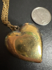 Gold Filled stamped Large Heart Locket GF Chain - 4