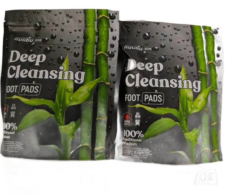 [EXP 06/2024] 2 New Packs Nuubu Deep Cleansing Foot Pads 2 Packs, 20 Detox Pads, Organic, Exp 2024, Sealed, Lot 20220106