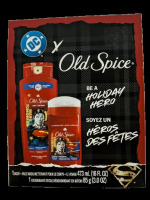 New Old Spice DC x Superman Gift Set &ndash; Body & Face Wash 16 oz + Deodorant 3 oz, Bright Citrus Cosmos