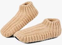 New Size MED Unisex LEMZONE Slipper Socks Medium 3062 M, 55% Acrylic 45% Polyester, Anti-Skid, Gift Boxed