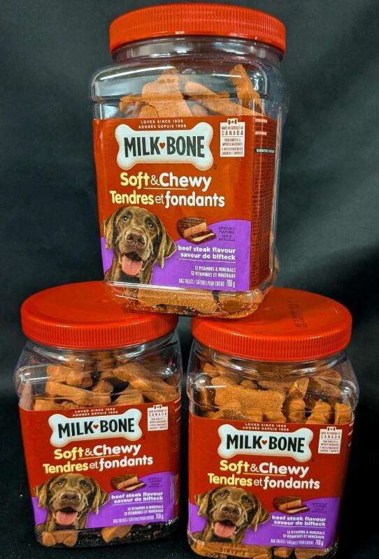 [BB April 29 2025] 3 New Milk Bone Dog Chews