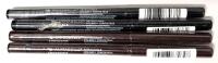 4 New ANNABELLE Retractable Eyeliners : 2&times; Jet Black, 2&times; Choco Chip