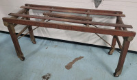 Antique BT Tub Bench Wash Tub Foldable Stand , 22"&times;42"&times;15.5"