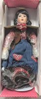 Vintage Paradise Galleries Mariah Porcelain Musical Doll 16" Premier Edition Treasury Collection