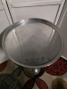 Metal Accent Table - Chrome Style - 2