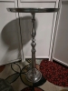 Metal Accent Table - Chrome Style - 3