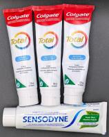 [EXP 07/2026 - 2027] New Toothpaste : 3&times; Colgate Total + Sensodyne Fresh Mint